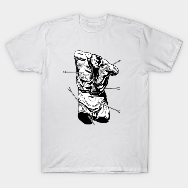 Sculpture Torso B T-Shirt by apokatastasis